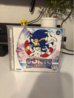 Sonic Adventure (Sega Dreamcast) - Complete in Box (CIB) - Minty Disc!