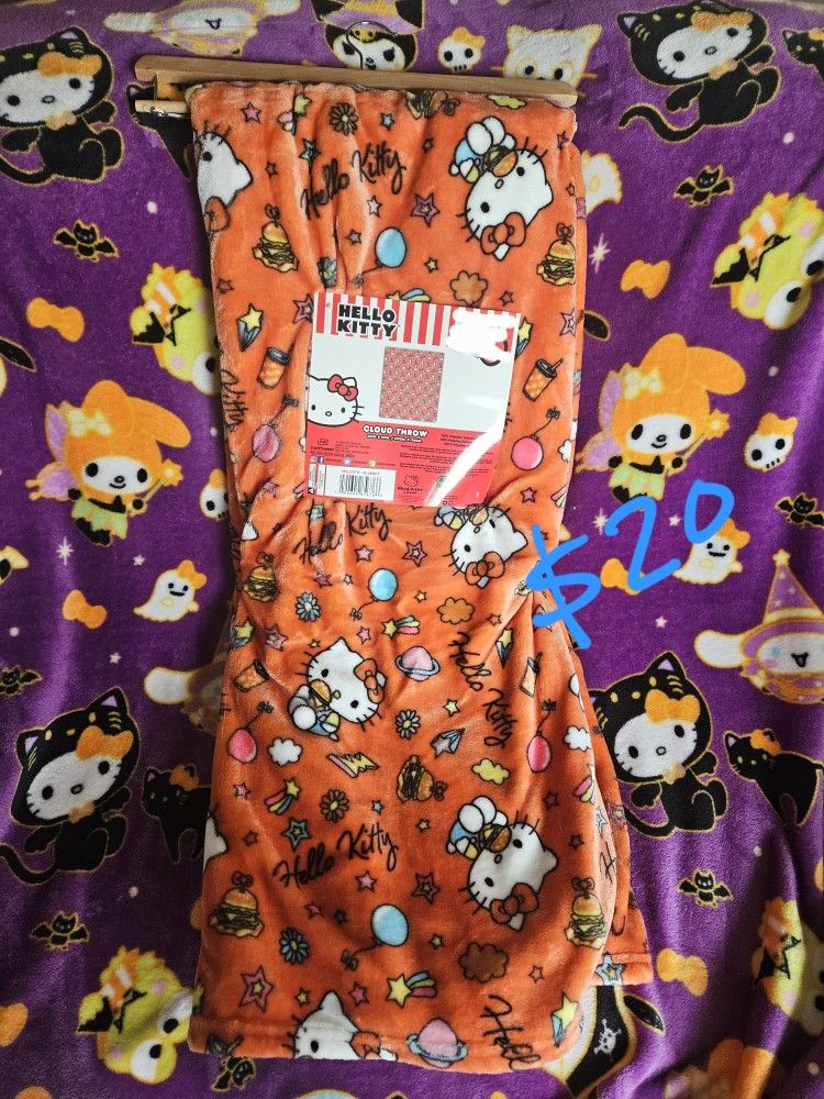 Hello Kitty Blanket $20