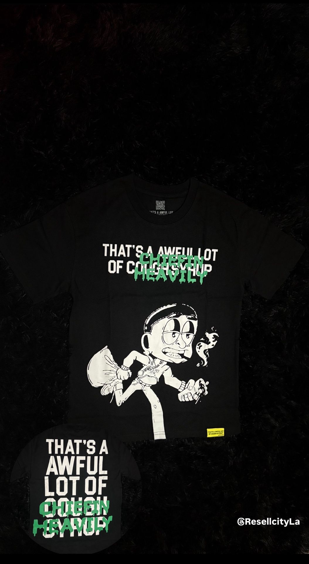 Cheifin heavily X Cough Sryrup shirt