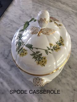 SPODE COVERED CASSEROLE