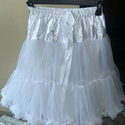 Petticoat  Great For Halloween Costumes 