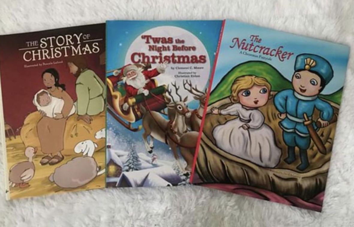 Christmas Books Set of 3, Brand NEW! Porch Pickup or Can Ship!