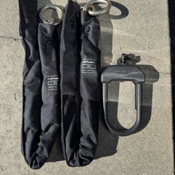 HipLock DX ULock w/ 2 HipLock 100cm Chains