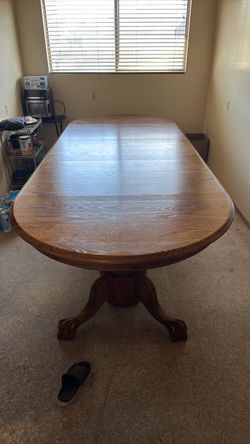 Solid Oak table