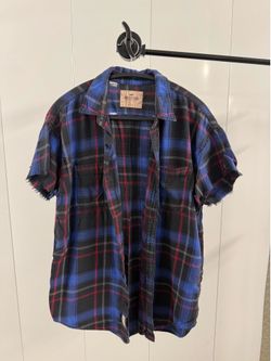 Hollister Plaid Shirt Size L