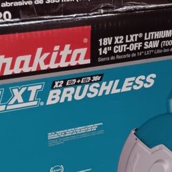 Makita XWL01Z 36V LXT Brushless 14" Cut-Off Saw