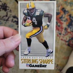 Sterling Sharpe Football Card (Gameday) #272