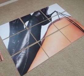 Sexy 9 piece wall art