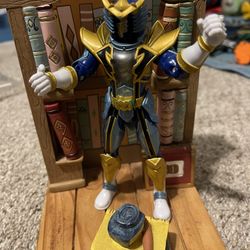 2006 Mystic Morph Solaris Knight 6" Action Figure Power Rangers Mystic Force