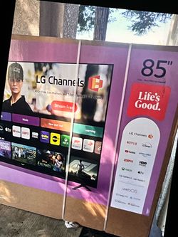 LG 85-Inch Smart TV with webOS
