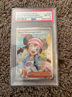 Rosa’s Encouragement #123 PSA 8