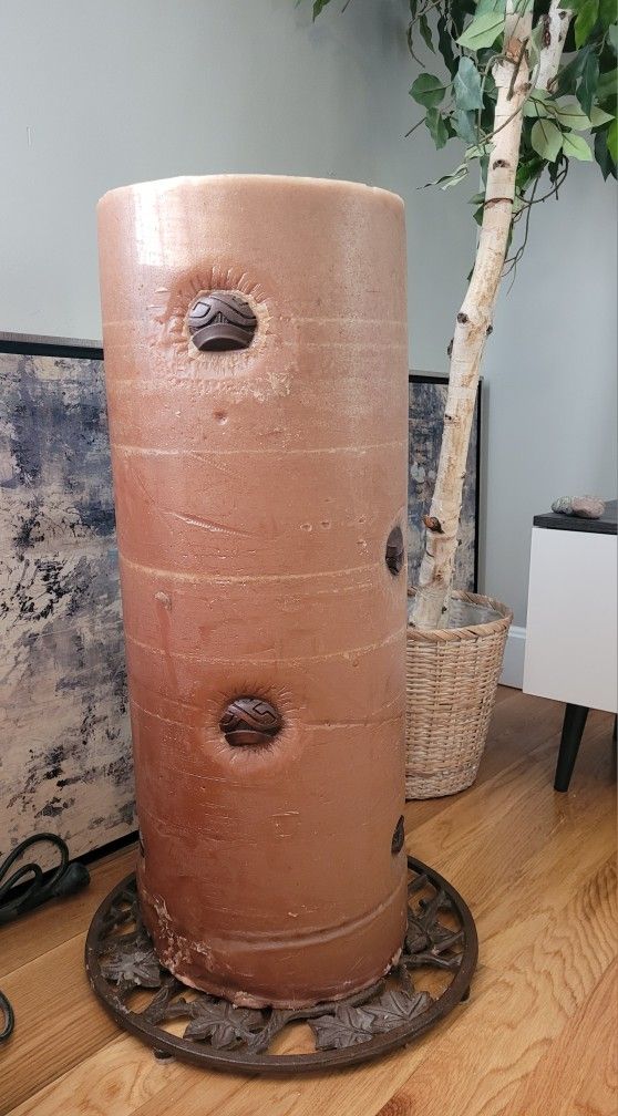 31" Tall Candle 5 Wick 11" Wide Sandalwood Scent