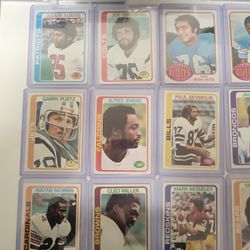23 Vintage Football Cards 