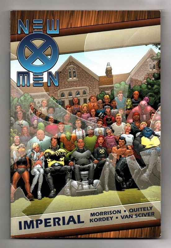 NEW X-MEN TPB #02 (2002) "IMPERIAL!" | FRANK QUITELY | 1ST PRINT | BLACK TITLE
