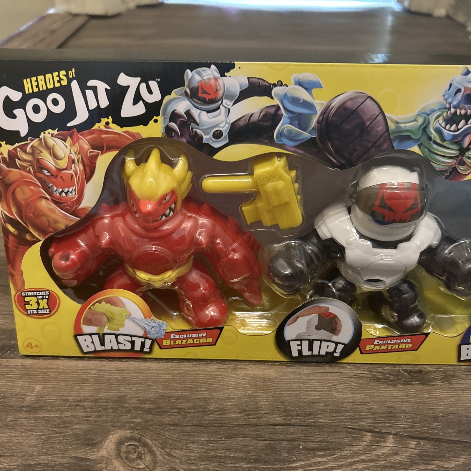 Goo Jit Zu All-Stars 4 Pack With Ultra Rare Hydra for Sale in