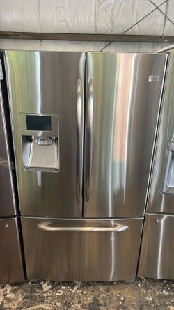 GE Stainless Steel French Door Fridge