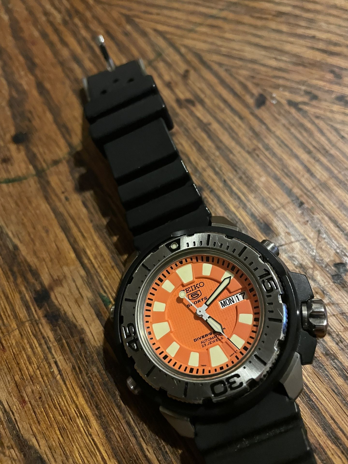 Seiko SKZ249 Frankenmonster Diver Watch