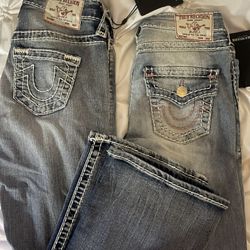 True Religion Boot Cut Jeans 