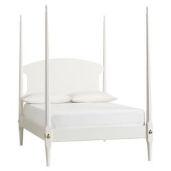 (Pottery Barn) PB Teen Full Sized Four Poster bed 