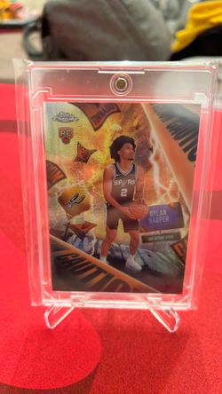 2025 Topps Chrome Dylan Harper Advisory #AD-2 RC card Spurs