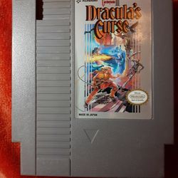 Nintendo NES Games- Castlevania III Dracula's Curse