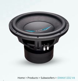 BNIB Image Dynamics IDMAX 12" V4 (Dual 2-Ohm) - Factory Sealed