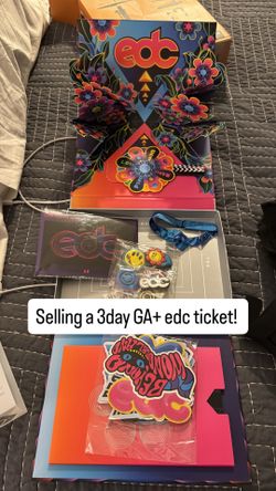 3-Day GA+ EDC ticket