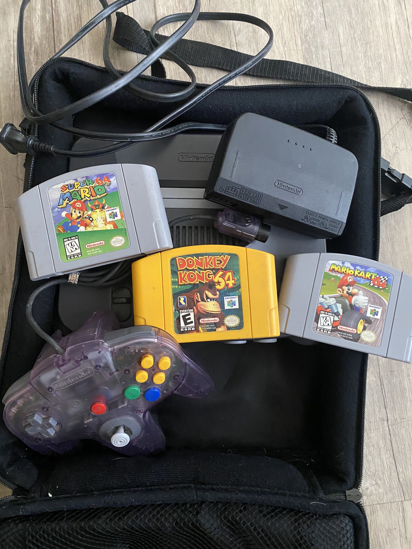 Nintendo 64 With Games