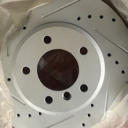 2005 Bmw Drilled And Slotted Rotors 