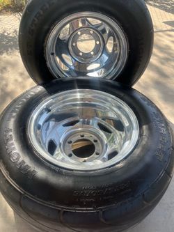 Slicks back tires
