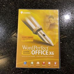 Corel WordPerfect Office X6 Academic Edition for Windows (Old Version)