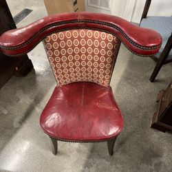 Georgian Style Gaming Chair English Circa 1900