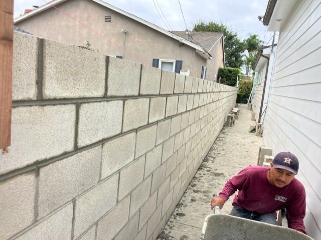 Block And Concrete