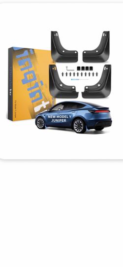 Qinqintu mud flaps for Tesla model Y juniper 2025-26