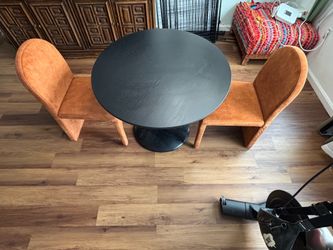 Meridian Dining Table and Two chairs