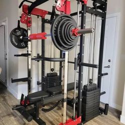 Smith Machine Package Ideal For Home Gym! 