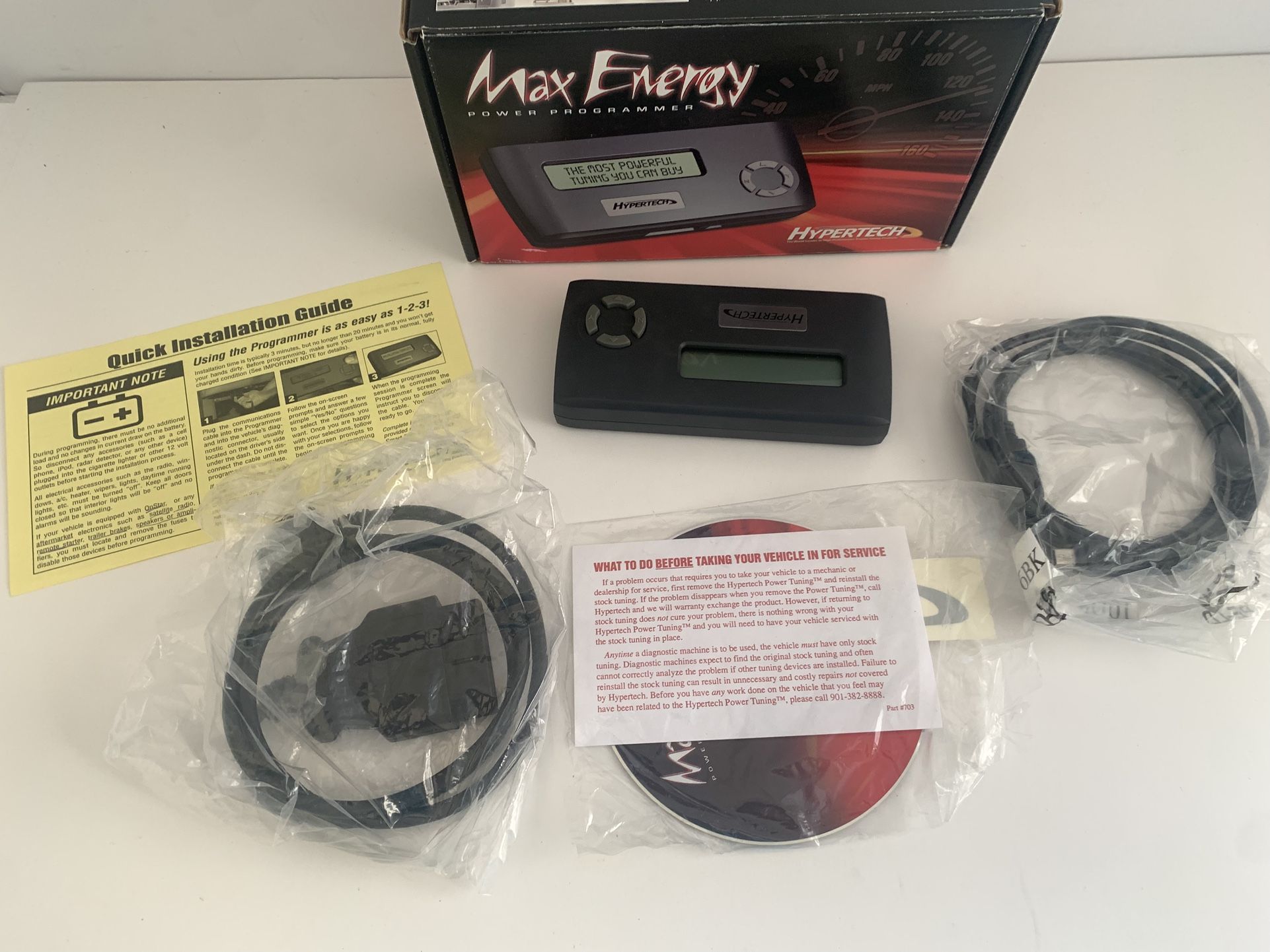 Hypertech Max Energy Programmer 32501 GM Chevy GMC Pontiac Saturn Hummer