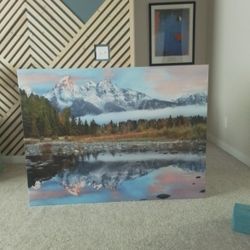 A Mountain  Painting 
