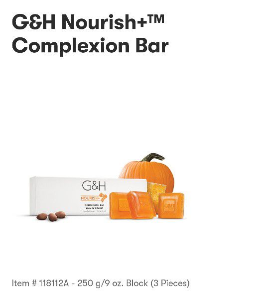 G&H Nourish+ Complexion Bar