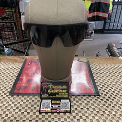 BOMBER Bomb-Rippa Matte Black Safety Glasses 