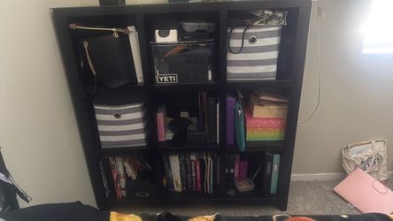 Black cubic storage
