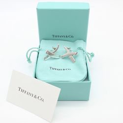 Tiffany & Co Paloma Picasso X Earrings Sterling Silver 925 w/ Box & Pouch