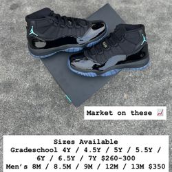 Jordan 11 Gamma Blue 2025 Men’s And Gradeschool