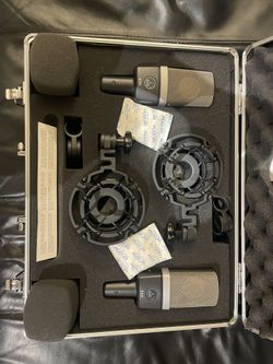 Akg C214 Condenser Microphone Set (2 Microphones)