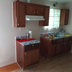 Kitchen Cabinets ...All For $ 400