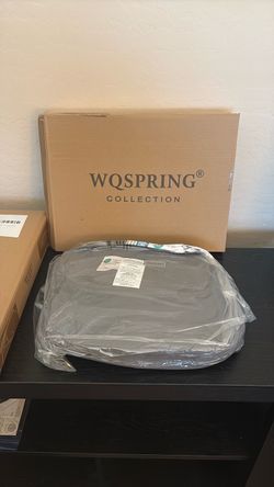 Two unopened WQSPRING Collection Gray Seat Cushion
