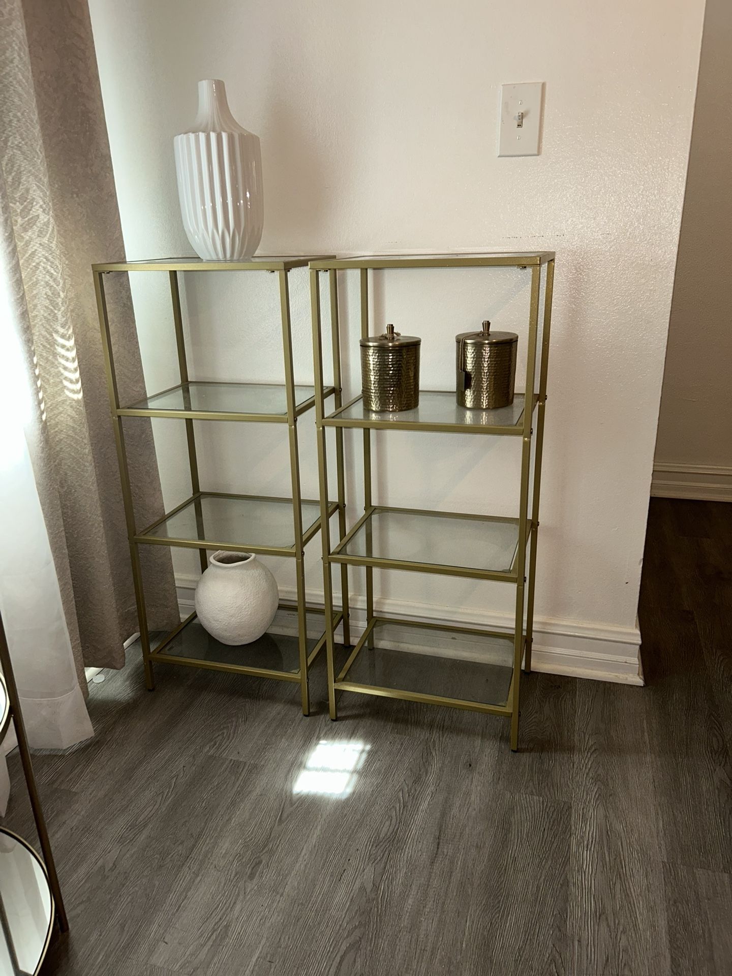 NEW!! 2 Glass Shelves
