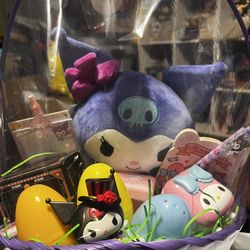 Kuromi Easter basket 
