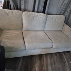 Grey Fabric Couch 