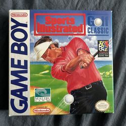 Vintage Game Boy Golf Classic Game 